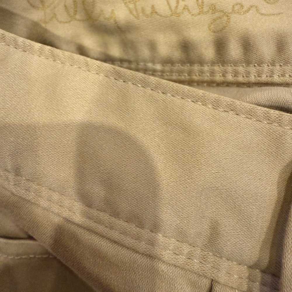 LILLY PULITZER Cream Skinny Pants - Picture 3 of 4